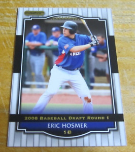 Eric Hosmer 2008 Razor Signature Series #3 Trading Card MiLB Baseball Chukars