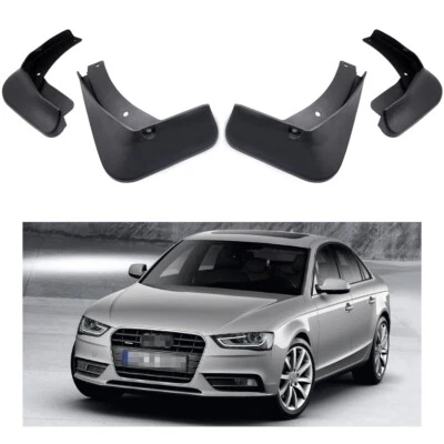 4 guardabarros guardabarros guardabarros guardabarros coche para Audi A4 sedán 2013-2016 14 15 Foto 1 de 4