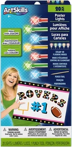 Rainbow String Light Kit with Punch Tool and Instructions for Posters, Dorms and - Picture 1 of 8