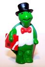 1991 Hallmark NEW Christmas TURTLE W/TOP HAT Merry Miniature Never Used QFM1747