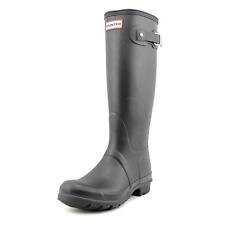 black hunter boots size 6