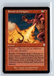 (3X) Breath of Darigaaz Invasion Uncommon – MTG Magic the Gathering Card - Picture 1 of 9