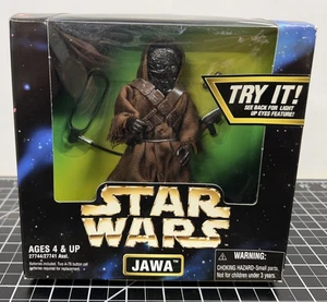 Vintage 1997 Star Wars Collector's Series Jawa 6" Actionfigur Kenner Light Up Eyes - Bild 1 von 13