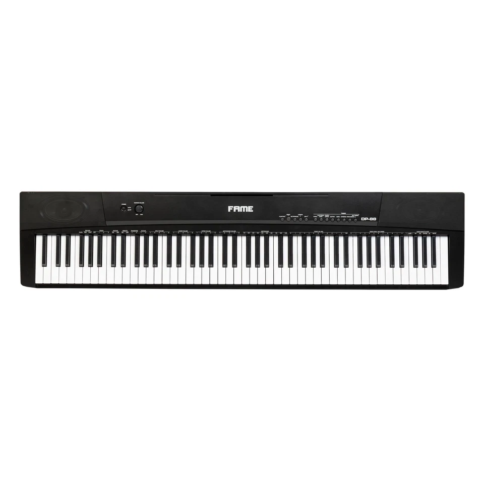 DP-88 Pianoforte da palco, 88 tasti, 32 polifonia, 140 suoni, 16 canzoni, dinamismo di battuta - Immagine 1 di 4