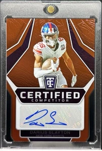 /100 DARIUS SLAYTON 2024 Totally Certified Competition Auto RED SP Giants - Picture 1 of 2