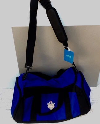 NUEVO Bolso de Lona Port and Company con Correa Ajustable Azul Marino Talla Única KJ vino Foto 1 de 4