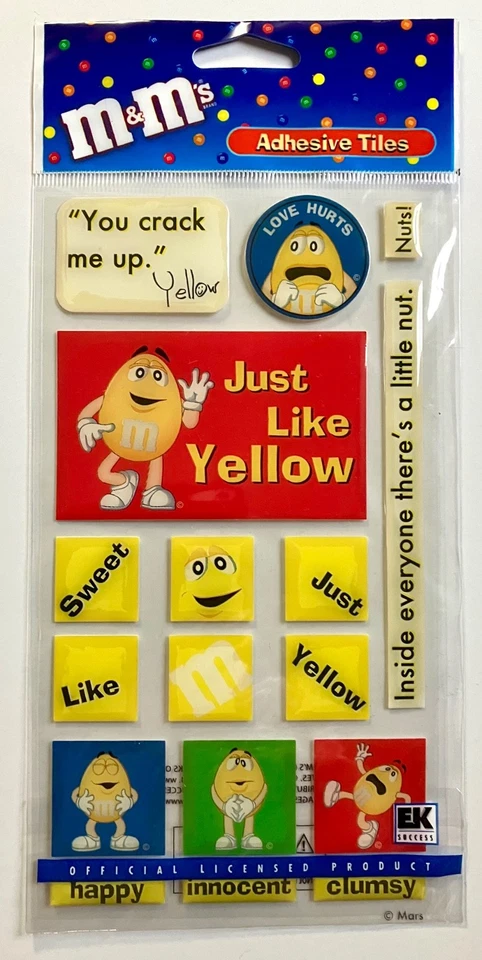 Pegatinas EK Success, Jolee's, Sticko M&M, TÚ ELIGES, ¡algunas RARAS! Foto 1 de 1