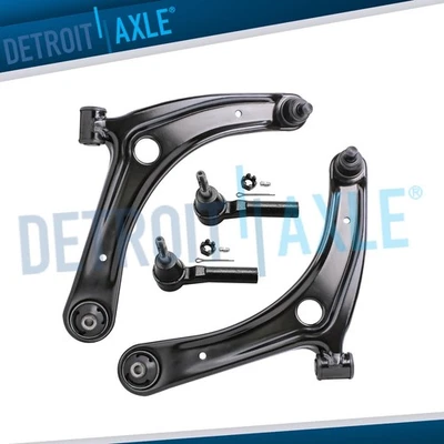 Par de barras de amarre externas de brazo de control inferior delantero y rótula para Jeep Patriot Compass Foto 1 de 4