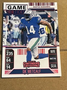 2024 PANINI CONTENDERS - GAME TICKET PINK - DK METCALF SEAHAWKS #91 - Picture 1 of 2