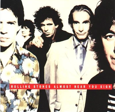 ROLLING STONES  Almost Hear You Sigh & Break The Spell 45 PICTURE SLEEVE NEW    - Image 1 of 3