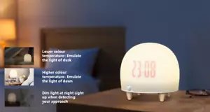 Alarm Clock Sensor Nightlight Lamp - Picture 1 of 7