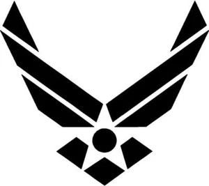 US Air force USAF Car Decal You Pick The Size & Color Airforce - Picture 1 of 16