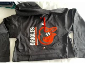 Baltimore Orioles Majestic Brand Authentic Collection Therma Base Sweatshirt - S - Picture 1 of 1