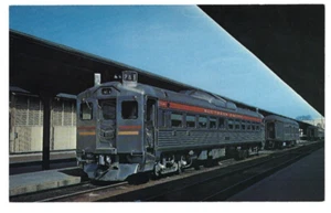 Train Engine Diesel Car No 10 Sacramento Southern Pacific 8.75 x 5.5 1958 - Picture 1 of 2