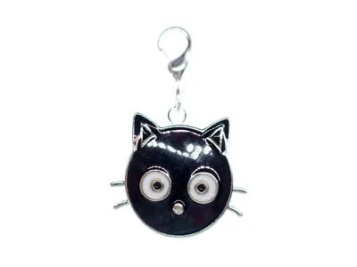 Cat Charm Aharm Bracelet Miniblings Cat Cats Click Button - Bild 1 von 4