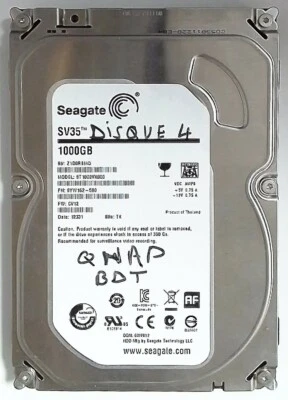 Seagate Internal HDD 1000GB - 7200RPM - 3.5"- ST1000VX000 - Image 1 of 2