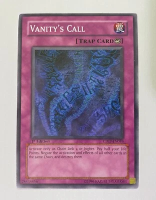 Yu-Gi-Oh! TCG Vanity's Call Cyberdark Impact CDIP-EN059 1st Edition Common - Image 1 of 2