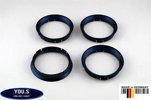 4 Zentrierringe 70,0 - 63,4 mm z.B. für Ford Volvo Rial Alutec ATS Anzio - Z34 - Bild 1 von 1