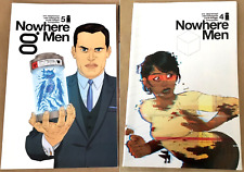 2 vintage comic books Nowhere Men #4 & #5 2004 Eric Stephenson Nate Bellegarde