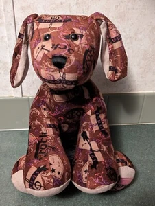 Build-A-Bear Jonas Brothers braun lila Welpe Hund Rock Plüschtier Stofftier 13 Zoll - Bild 1 von 11