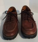 Mens 9.5 Brown Leather Casual to Dressy Lace Up Oxford Earth Shoe