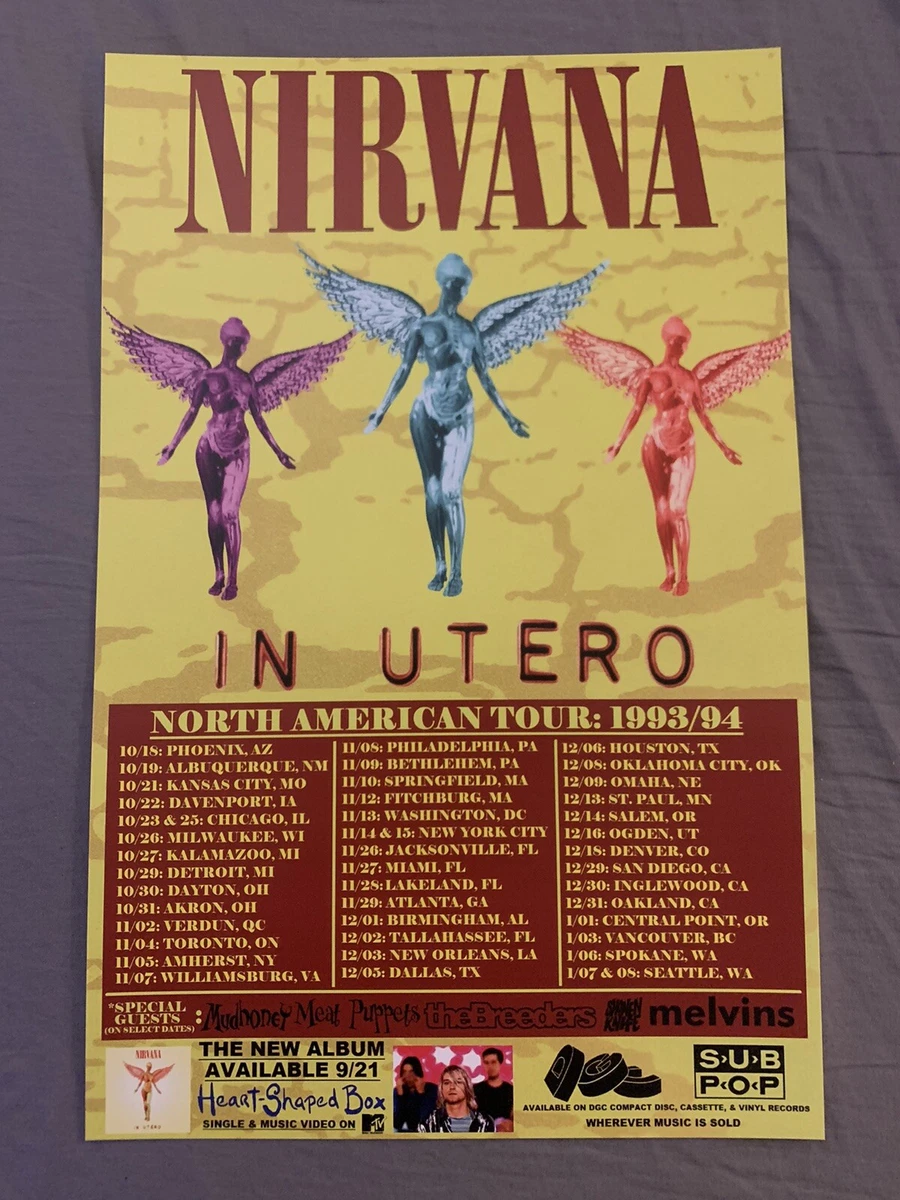 nirvana poster products for sale | eBay
