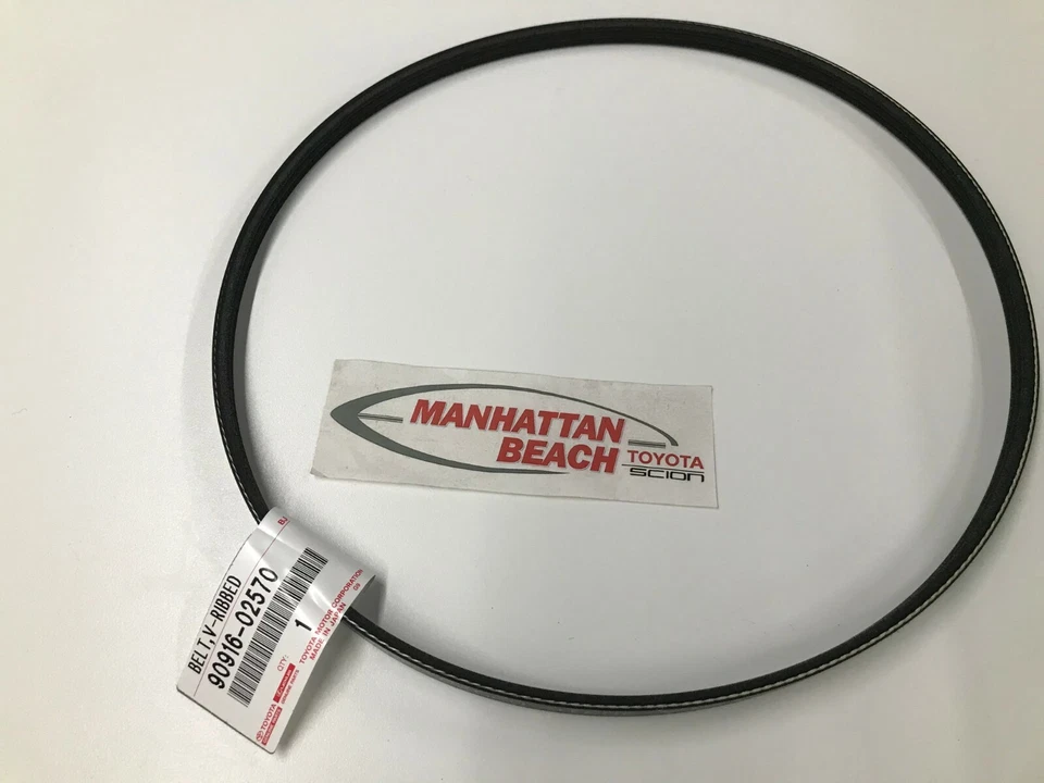 04-09 Cinturón PRIUS Original Toyota Serpentine 90916-02570 Foto 1 de 1