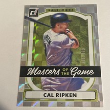 2017 Panini Donruss Masters of the Game /999 Cal Ripken Jr Cal Ripken #MG-1 HOF