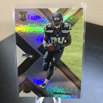 Amara Darboh 2017 Panini Elite Rookie /499 Seattle Seahawks  - Image 1 of 2