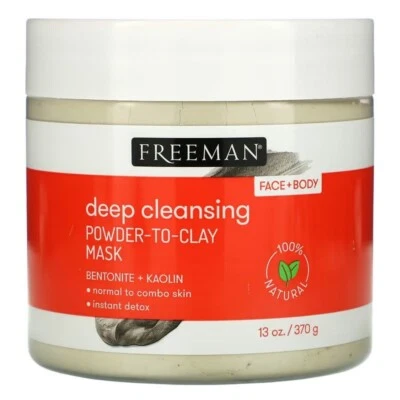 Freeman Beauty, Deep Cleansing Powder-To-Clay Beauty Mask, 13 oz (370 g) - Image 1 of 2