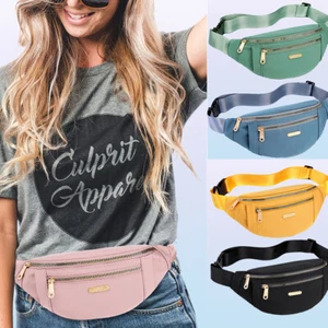 Women Men Waterproof Crossbody Waist Bags Backpack Travel Sports Chest Phone Bag - Picture 1 of 24