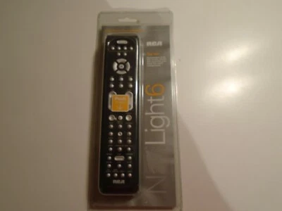 RCA NAVILIGHT 6 DEVICE UNIVERSAL REMOTE CONTROL W/KEYS THAT LIGHT UP RCR660 - Image 1 of 3