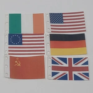 CapeMadness Printed Rectangular Flags for LEGO Bar (10-Packs) - Picture 1 of 10