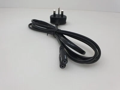 For LG SPN5-W Wireless Subwoofer Mains Power Cable AC Power Lead Cord 2m UK Plug - Image 1 of 4