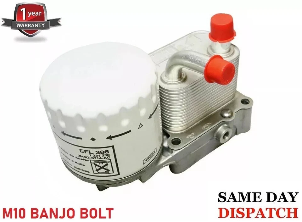 GENUINE OIL COOLER & FILTER for FORD CMAX TRANSIT TOURNEO CONNECT 1.8 TDCI D M10 - Image 1 of 1