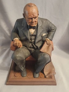 Figura Estatua De Colección Tom Clark "Winston Churchill" - Imagen 1 de 9
