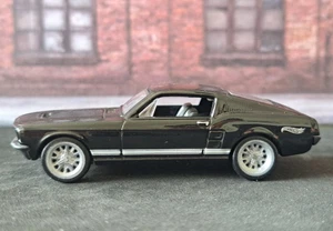 1/64 Hot Wheels 1967 Ford Mustang Umbau Real Riders Custom Eleanor Halibrand Rim - Bild 1 von 6
