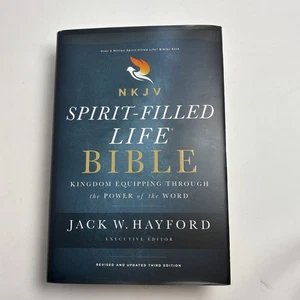 NKJV, Spirit-Filled Life Bible Third Edition Hardcover Red Letter Hayford - Imagen 1 de 17