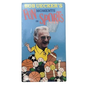 Bob Uecker's Fun Moments in Sports - New VHS (Front Row, 1990) Milwaukee Brewers - Picture 1 of 2