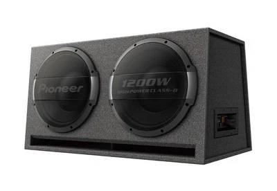 Pioneer TS-WX1220AH Bassreflex-Doppelsubwoofer (3.000 W) 2 x 30 cm Aktivwoofer - Bild 1 von 4