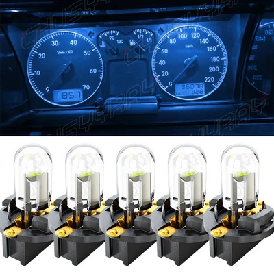 Dash Instrument Cluster Gauge BLUE LIGHT BULBS 5x Fits 1998-2003 Jaguar XJ8 XJR - Image 1 of 4