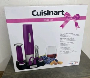 Cuisinart Weinset Elektrischer Flaschenöffner Belüfter Vakuumierer Folienschneider NEU - Bild 1 von 5