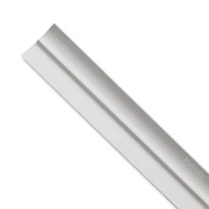 Two Part H Section Top White 2.5m Static Caravan Internal Wallboard Joint Trim - Picture 1 of 6