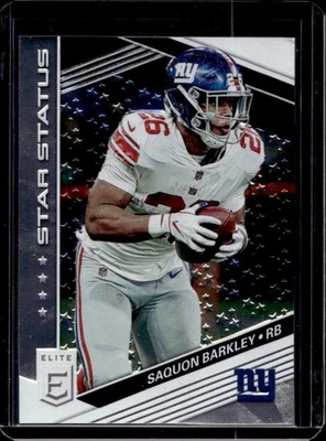 2019 Donruss Elite Saquon Barkley Star Status #257/299 Giants - Image 1 of 2