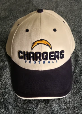 San Diego Chargers Structured Adjustable White Reebok Hat White - Image 1 of 4