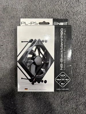 Noise Blocker PL-PS 120mm FAN | 1500rpm | 58.7 CFM - Image 1 of 3