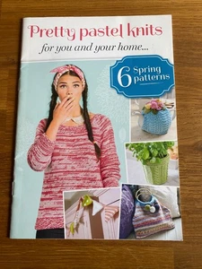 Pretty Pastel Knits for You and your Home - Knitting Pattern Booklet - Picture 1 of 3
