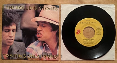 45 7" SP THE ROLLING STONES WAITING ON A FRIEND - Image 1 of 2