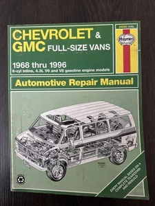 Haynes Chevrolet & GMC Full Size Vans 1968 - 1996 Service Repair Manual - Picture 1 of 5