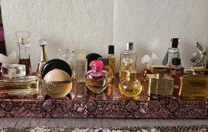 Lot Of 20 Vintage Miniature Small Size GLASS Perfume Bottles - Picture 1 of 6